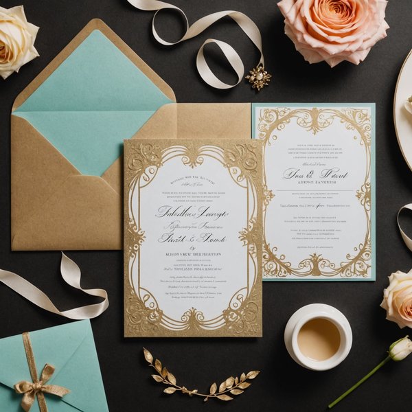 10 Idées d'Invitations pour un Mariage sur le Thème de vos Rêves