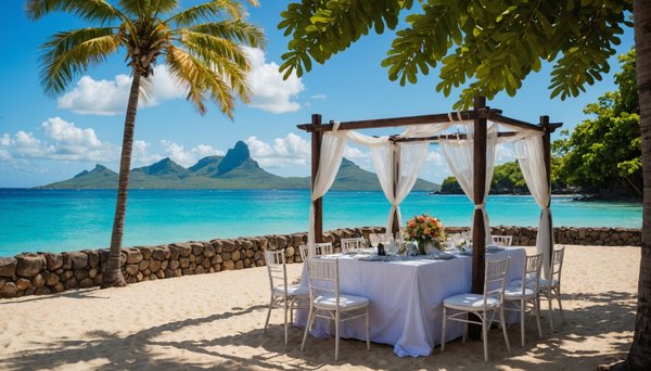 Les plus beaux lieux pour un mariage inoubliable à l'île maurice