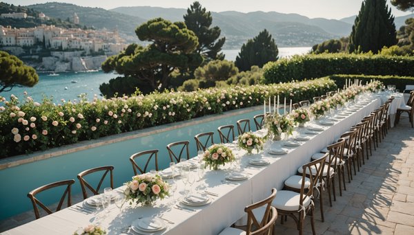 Traiteur pour mariage sur la côte d'azur : guide complet