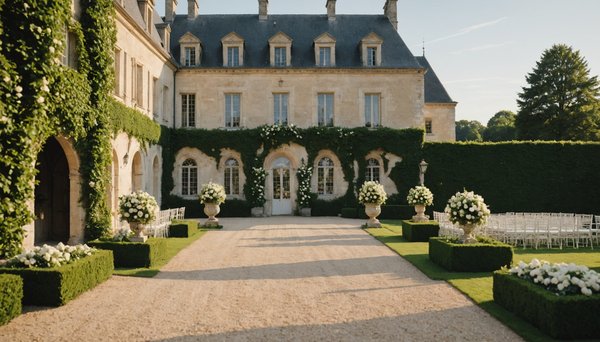 Conseils pour organiser un mariage dans un domaine près de tours